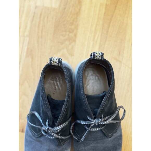 UGG Mens Freamon Chukka Sz 10.5 Waterproof Suede Boots Black Gray - Picture 13 of 15